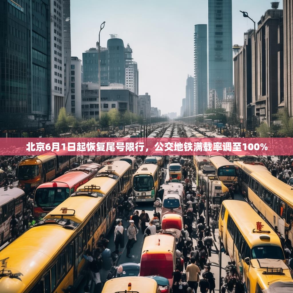 北京6月1日起恢复尾号限行，公交地铁满载率调至100%