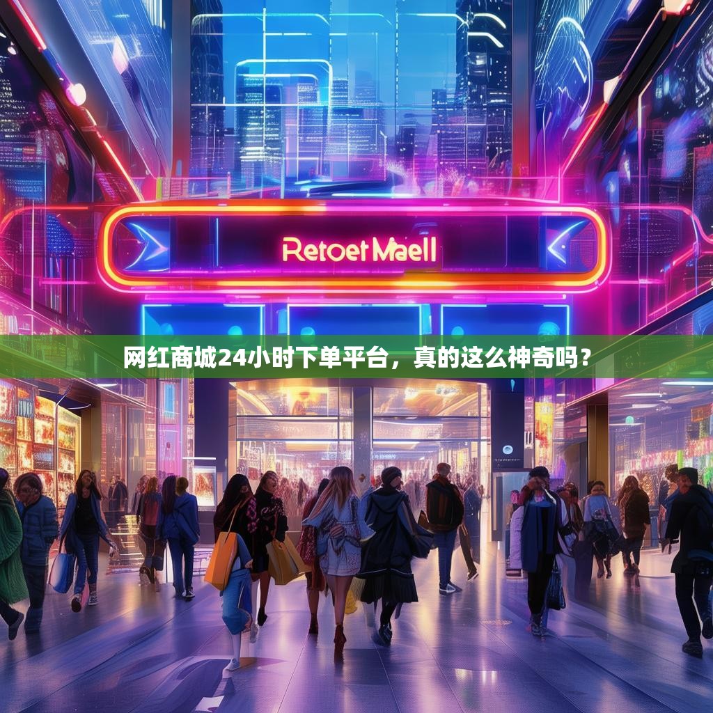 网红商城24小时下单平台，真的这么神奇吗？