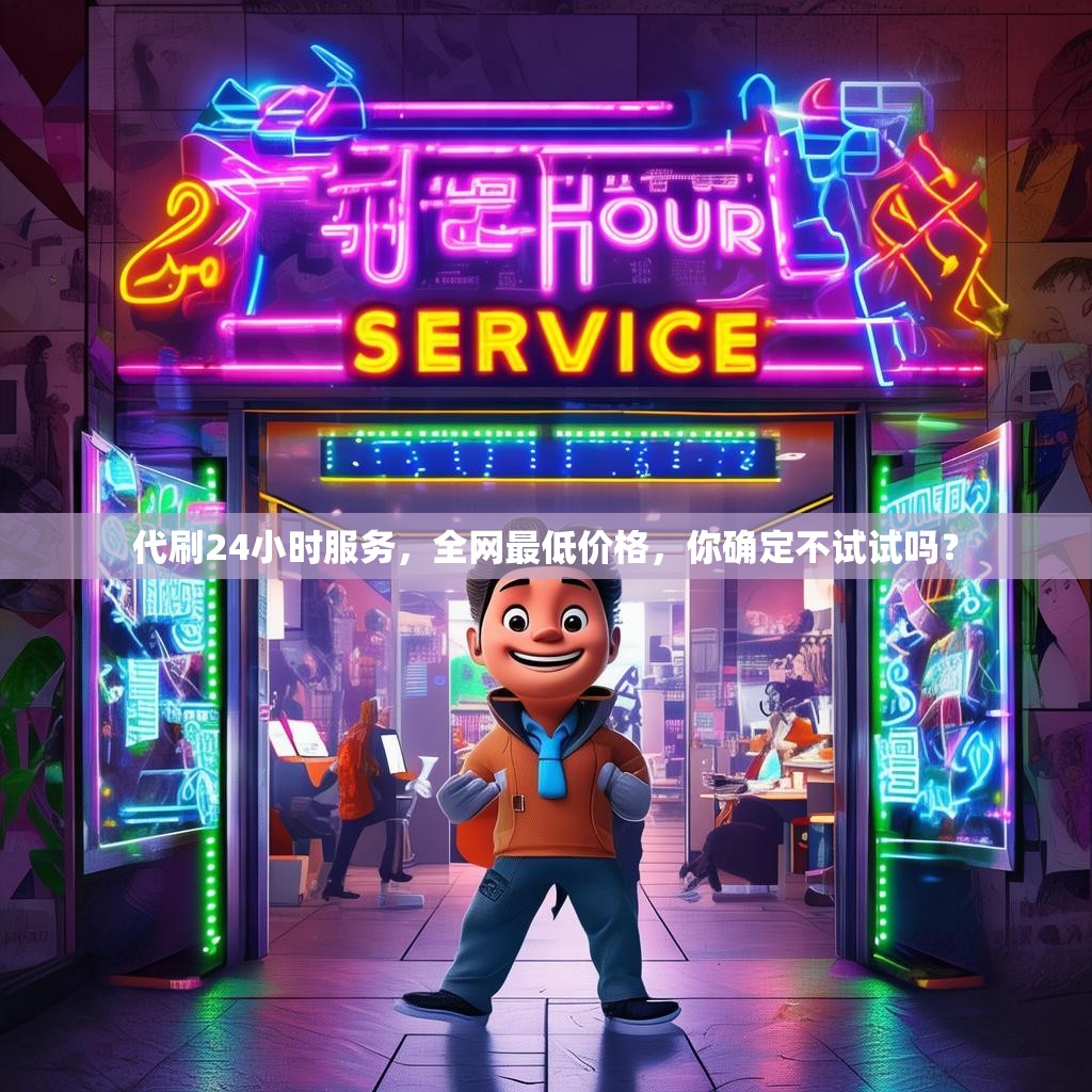 代刷24小时服务，全网最低价格，你确定不试试吗？