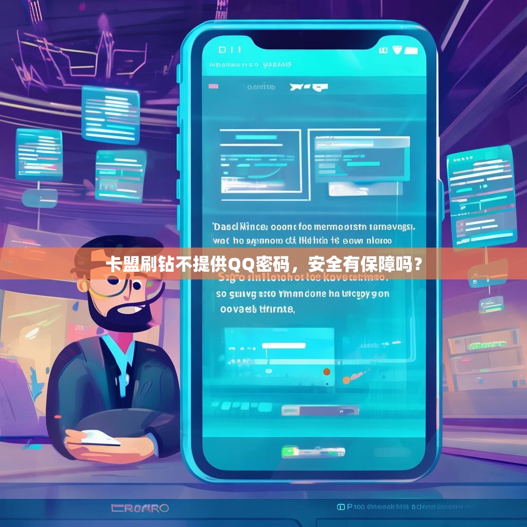 卡盟刷钻不提供QQ密码，安全有保障吗？