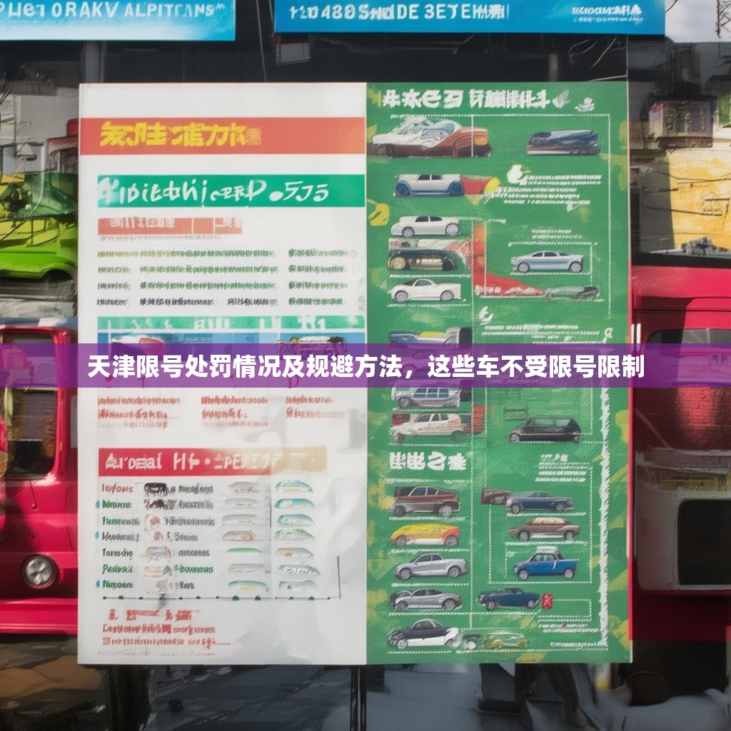天津限号处罚情况及规避方法，这些车不受限号限制
