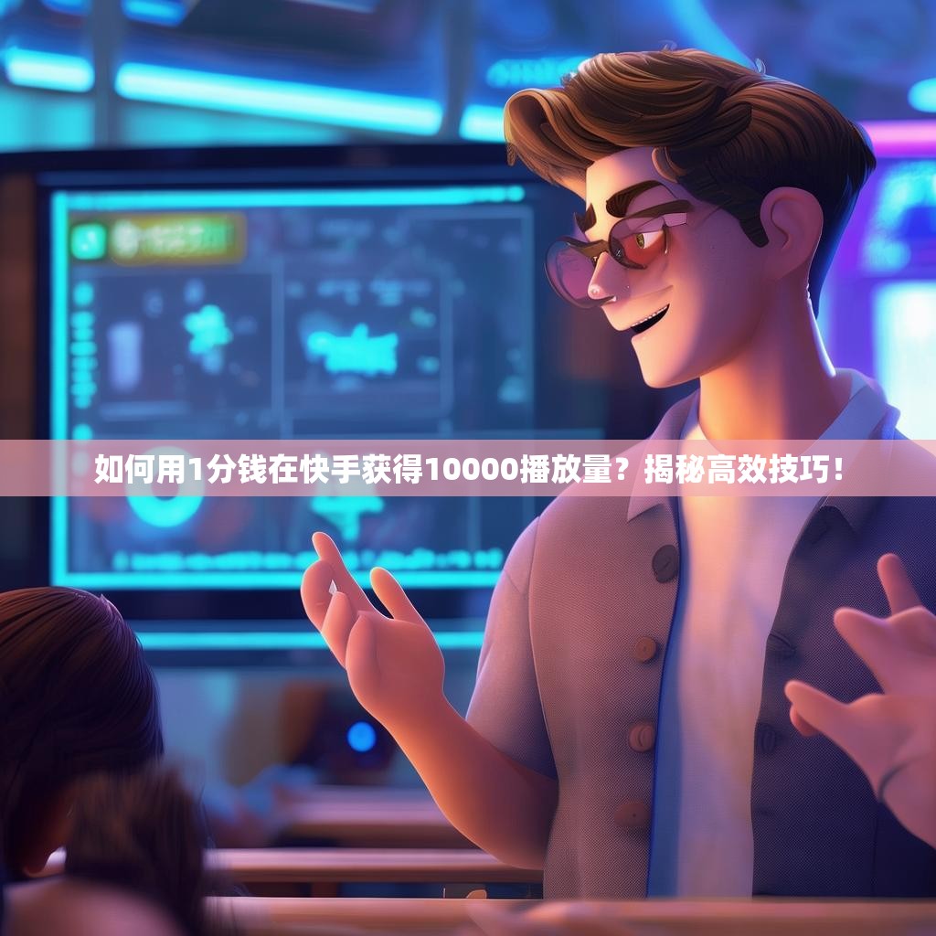 如何用1分钱在快手获得10000播放量?揭秘高效技巧!