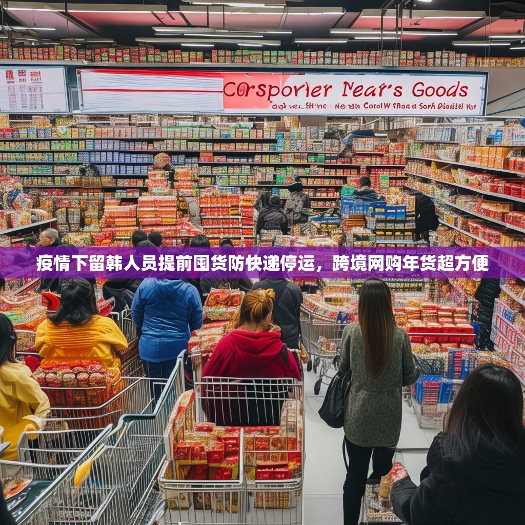 疫情下留韩人员提前囤货防快递停运，跨境网购年货超方便