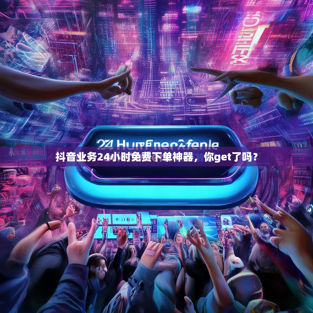 抖音业务24小时免费下单神器,你get了吗?