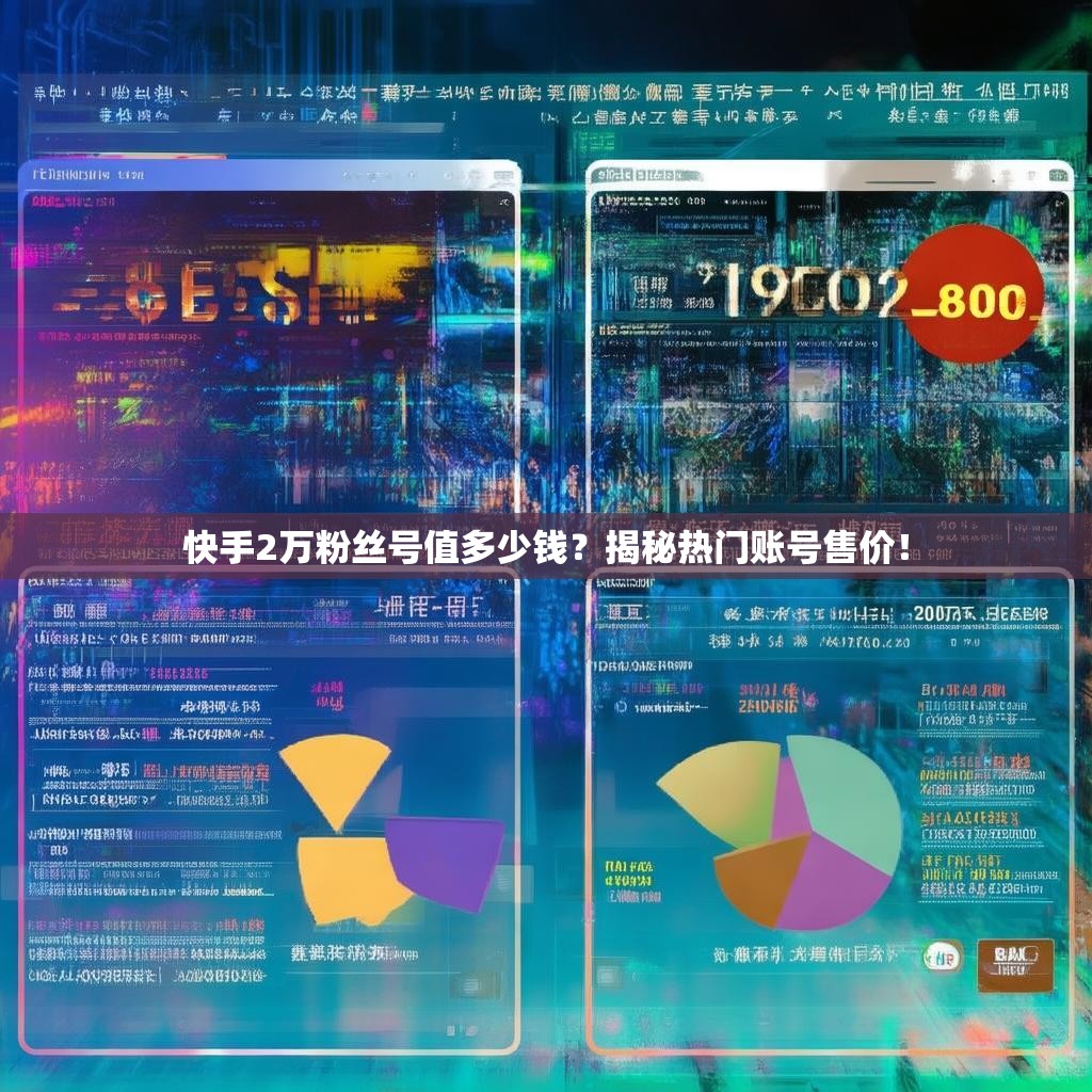 快手2万粉丝号值多少钱?揭秘热门账号售价!