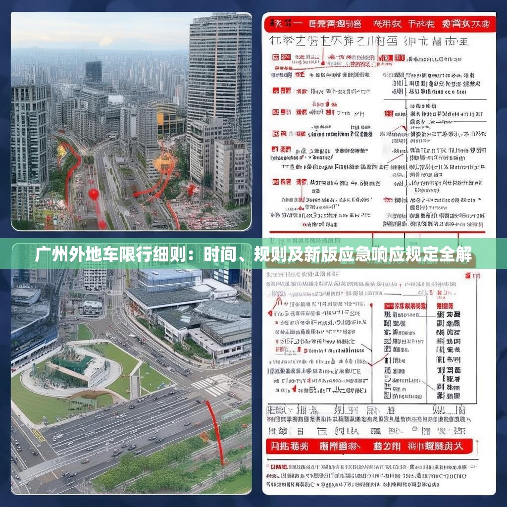 广州外地车限行细则：时间、规则及新版应急响应规定全解
