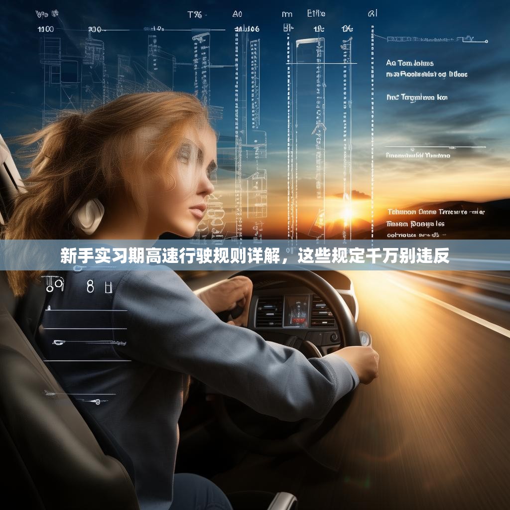 新手实习期高速行驶规则详解，这些规定千万别违反