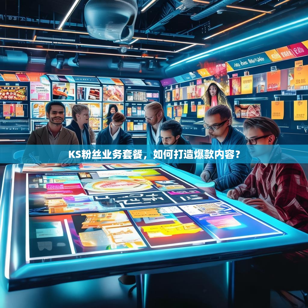 KS粉丝业务套餐,如何打造爆款内容?