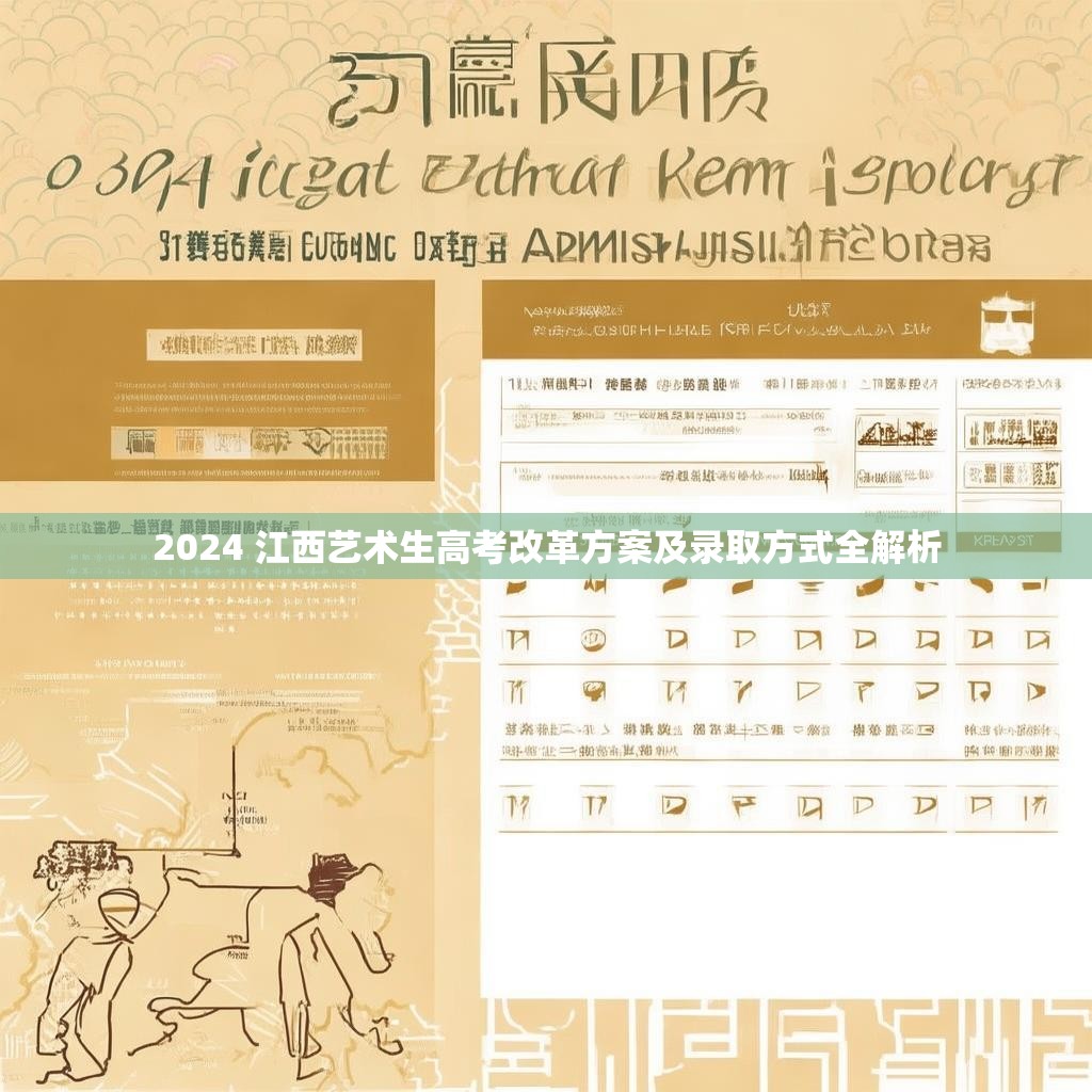 2024 江西艺术生高考改革方案及录取方式全解析
