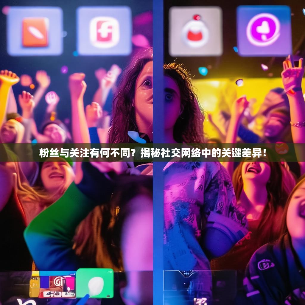 粉丝与关注有何不同?揭秘社交网络中的关键差异!