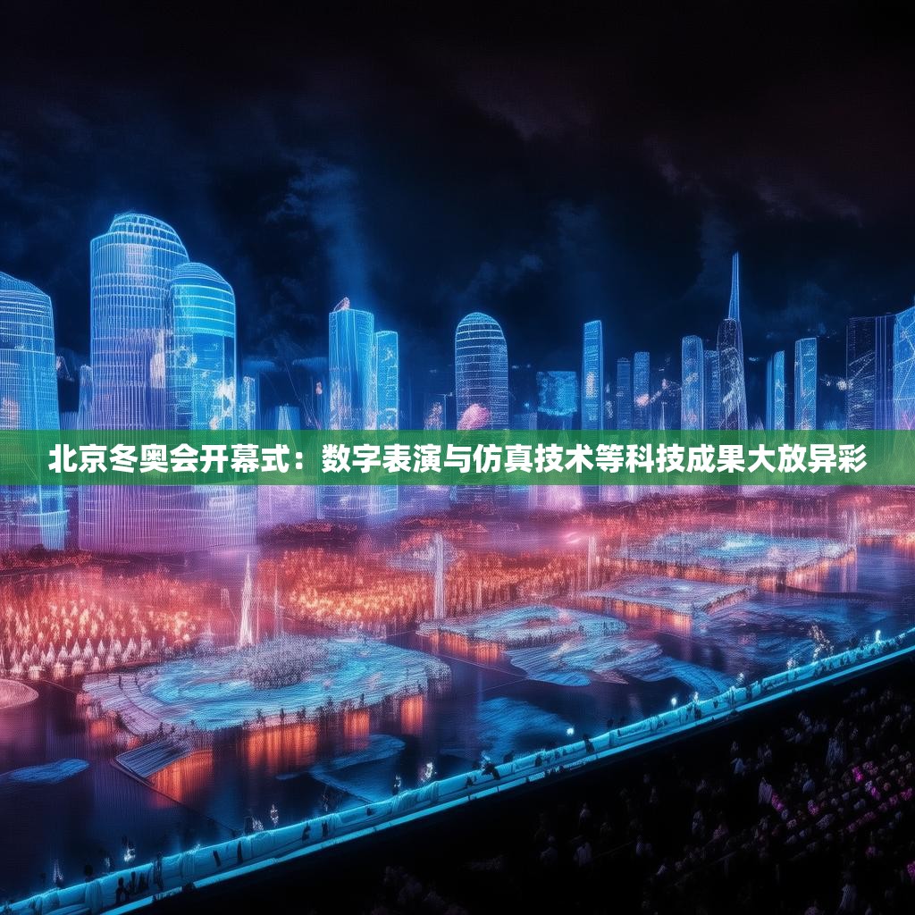 北京冬奥会开幕式：数字表演与仿真技术等科技成果大放异彩