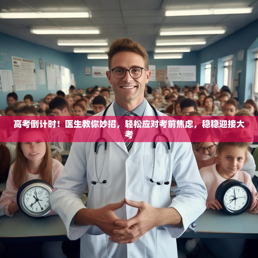 高考倒计时！医生教你妙招，轻松应对考前焦虑，稳稳迎接大考
