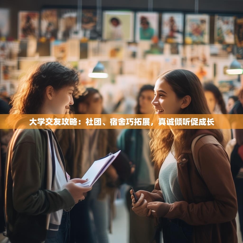 大学交友攻略：社团、宿舍巧拓展，真诚倾听促成长