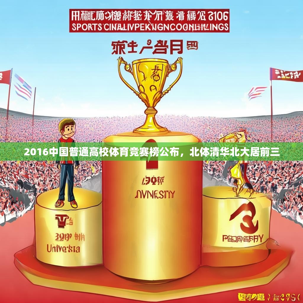 2016中国普通高校体育竞赛榜公布，北体清华北大居前三