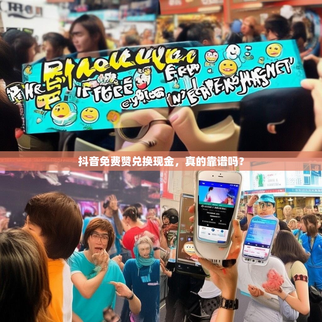 抖音免费赞兑换现金，真的靠谱吗？