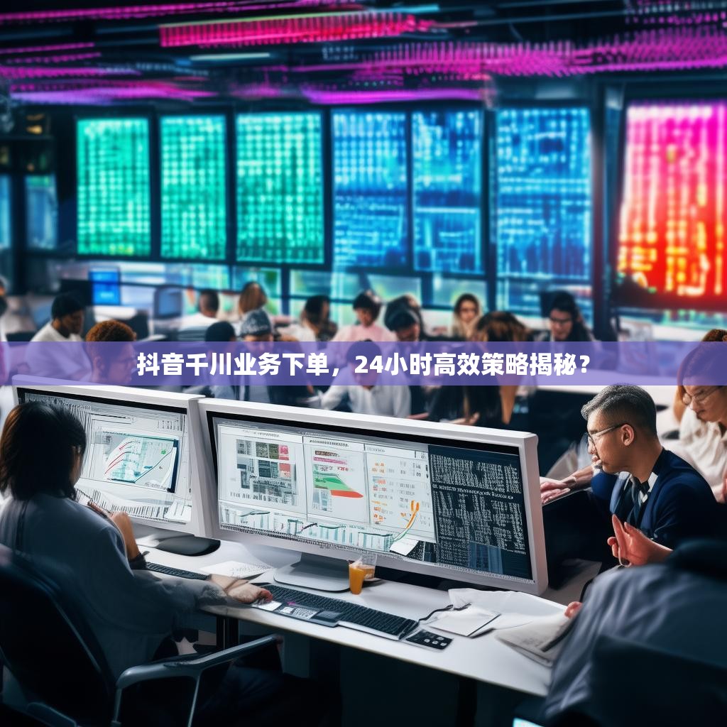 抖音千川业务下单，24小时高效策略揭秘？