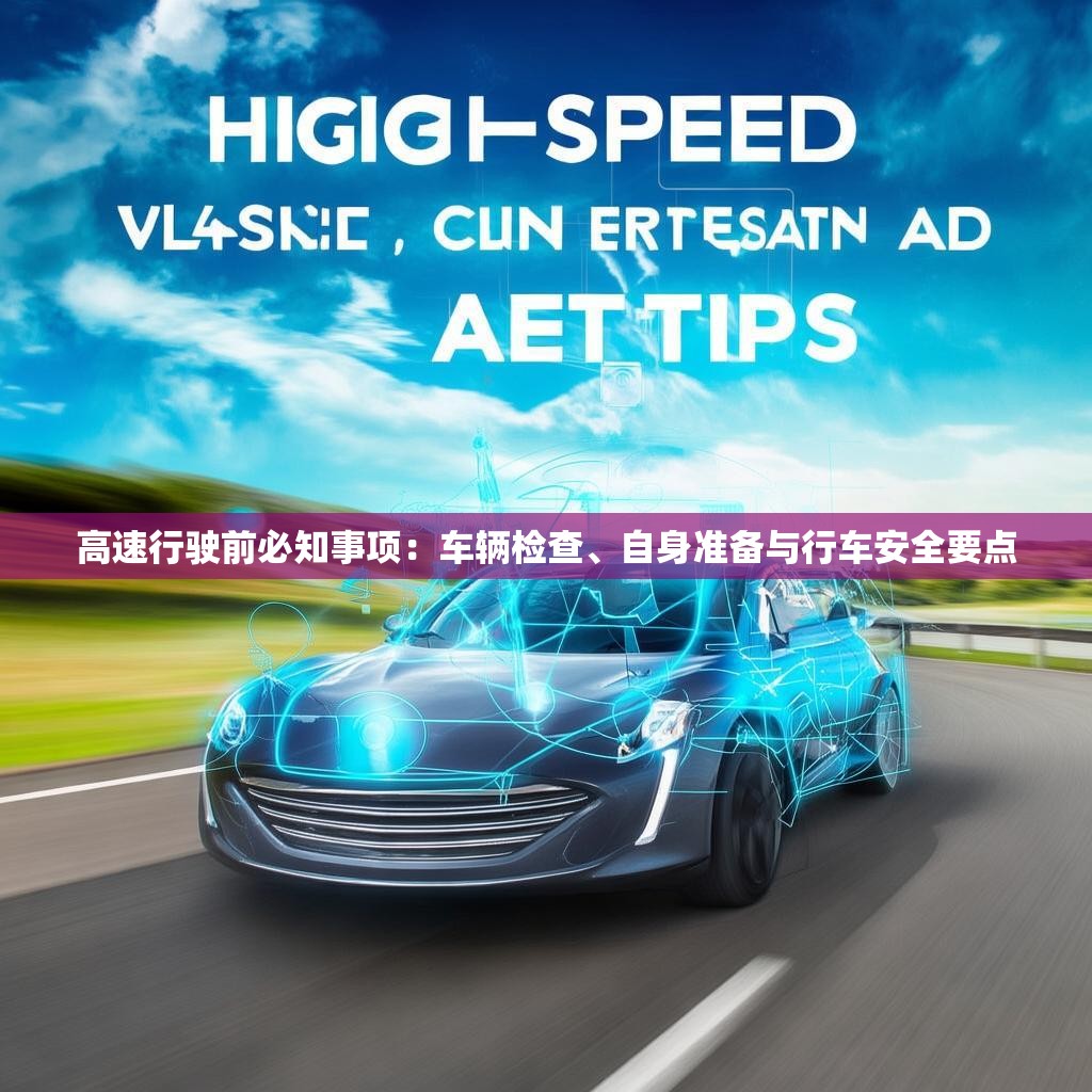 高速行驶前必知事项：车辆检查、自身准备与行车安全要点