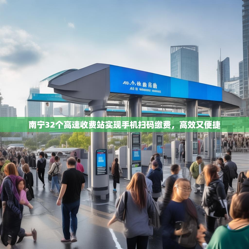 南宁32个高速收费站实现手机扫码缴费，高效又便捷