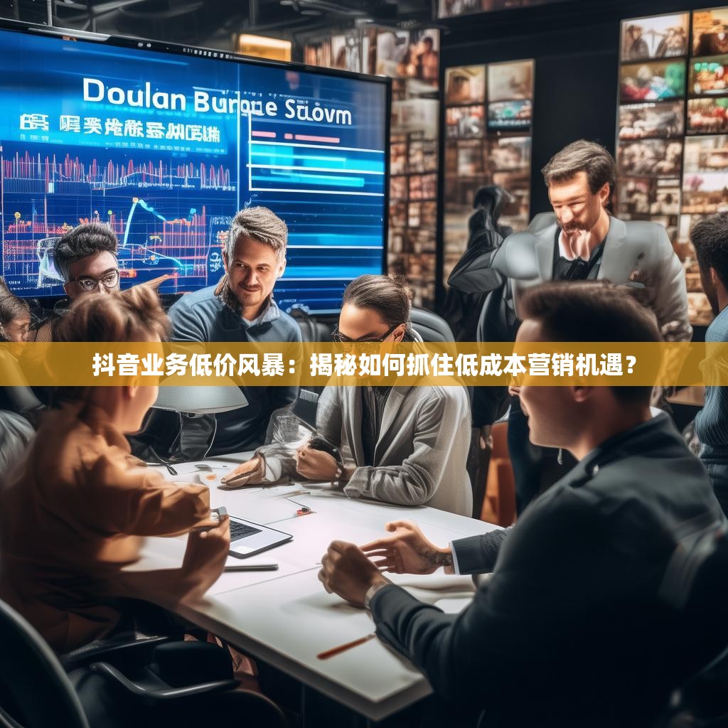 抖音业务低价风暴：揭秘如何抓住低成本营销机遇？