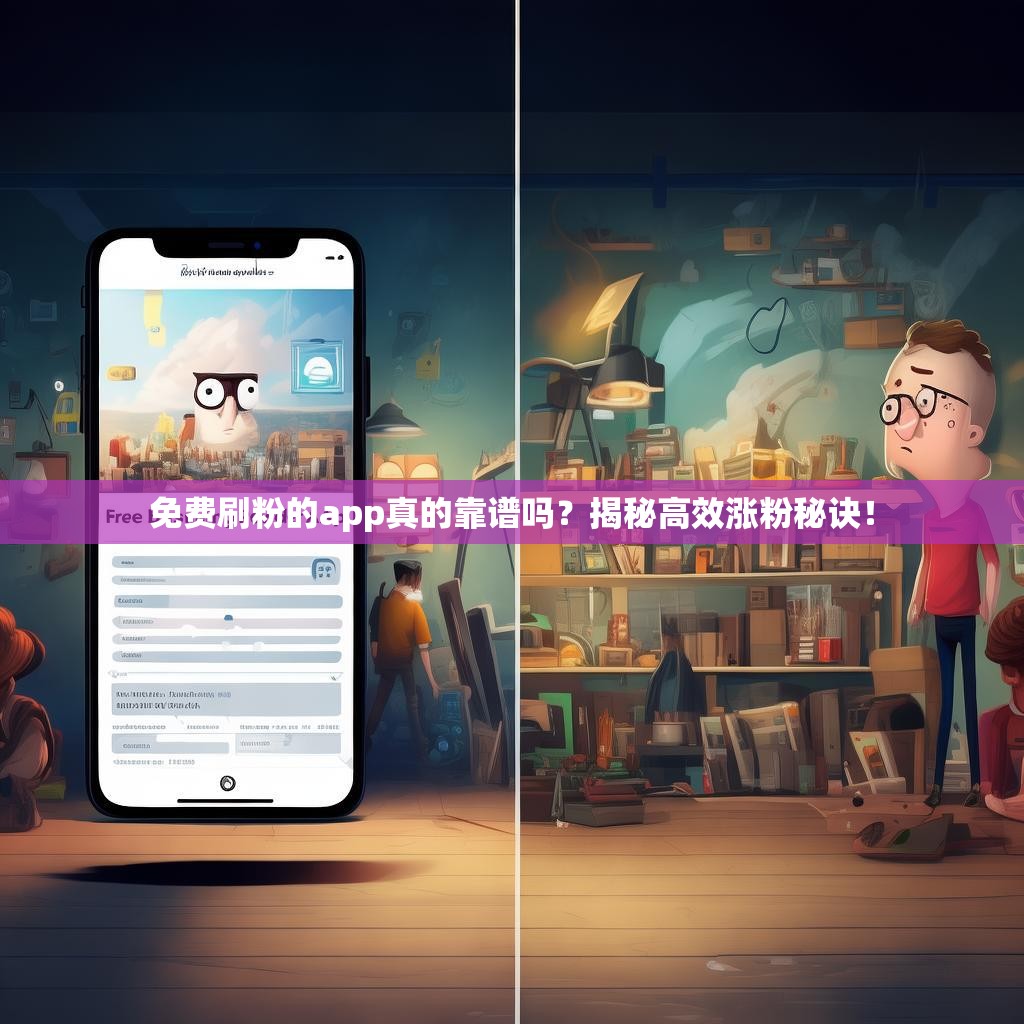 免费刷粉的app真的靠谱吗？揭秘高效涨粉秘诀！