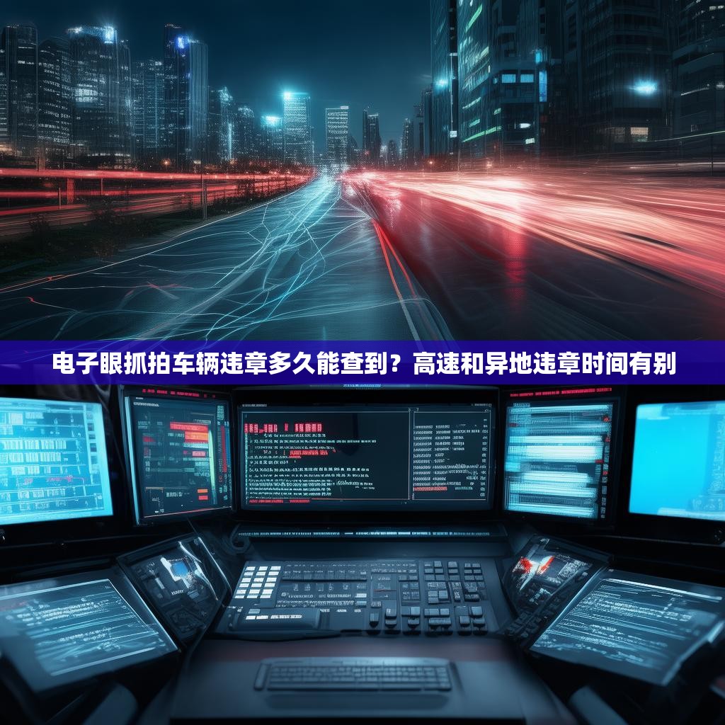 电子眼抓拍车辆违章多久能查到？高速和异地违章时间有别