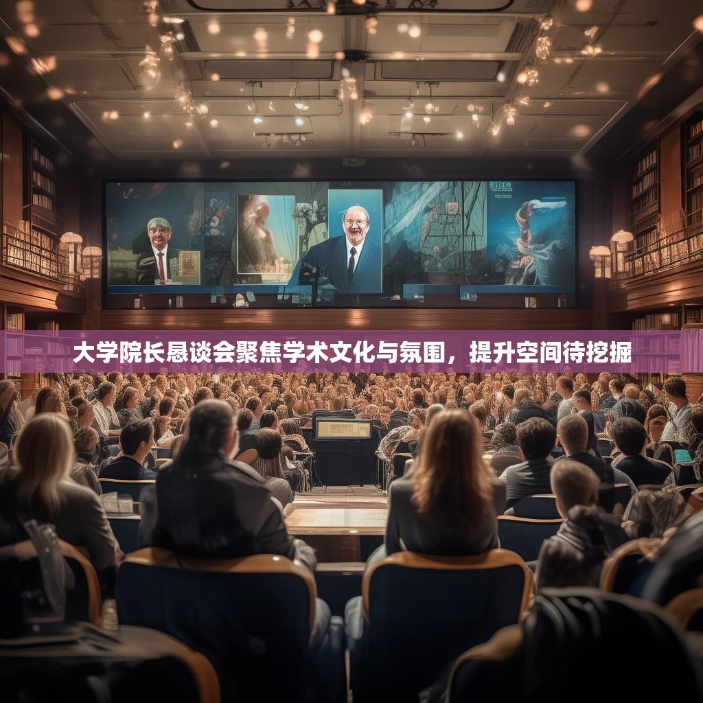大学院长恳谈会聚焦学术文化与氛围，提升空间待挖掘