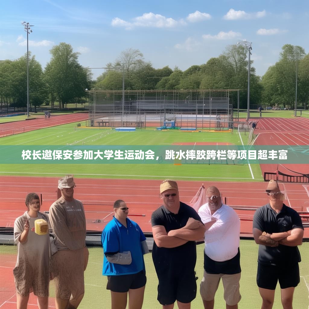 校长邀保安参加大学生运动会,跳水摔跤跨栏等项目超丰富