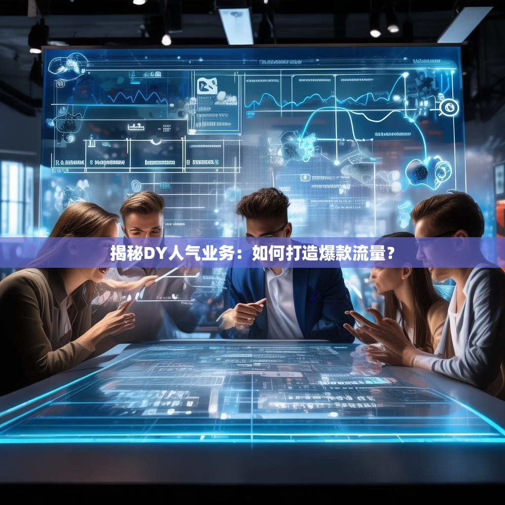 揭秘DY人气业务：如何打造爆款流量？