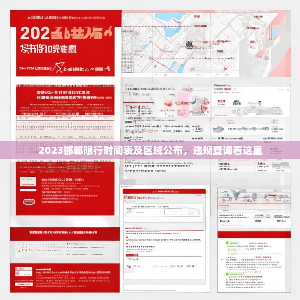 2023邯郸限行时间表及区域公布，违规查询看这里