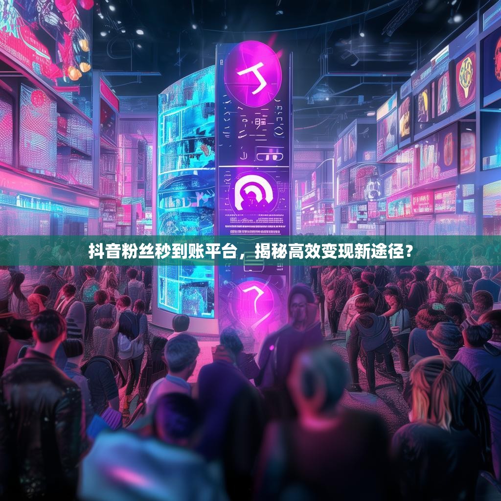 抖音粉丝秒到账平台，揭秘高效变现新途径？