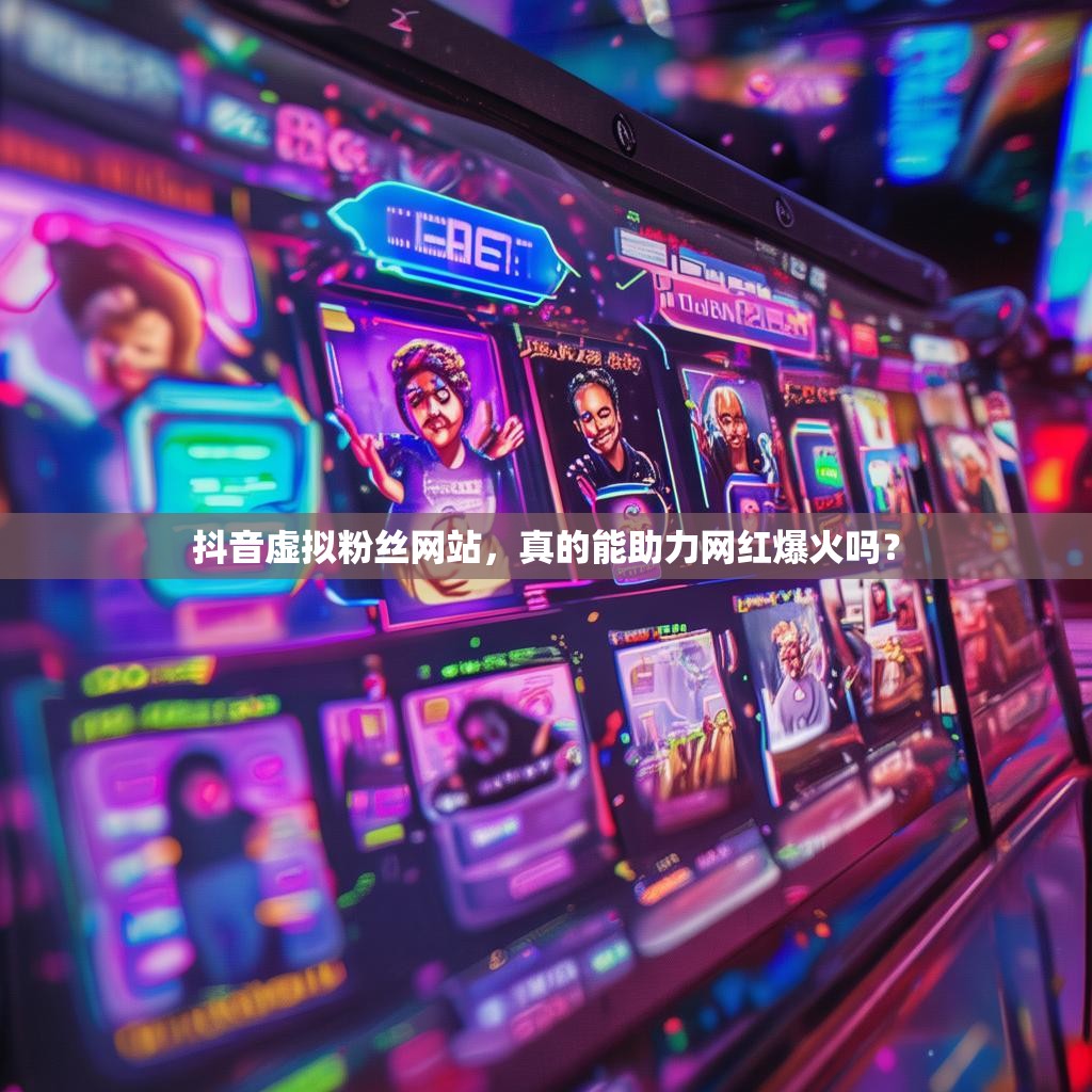 抖音虚拟粉丝网站，真的能助力网红爆火吗？