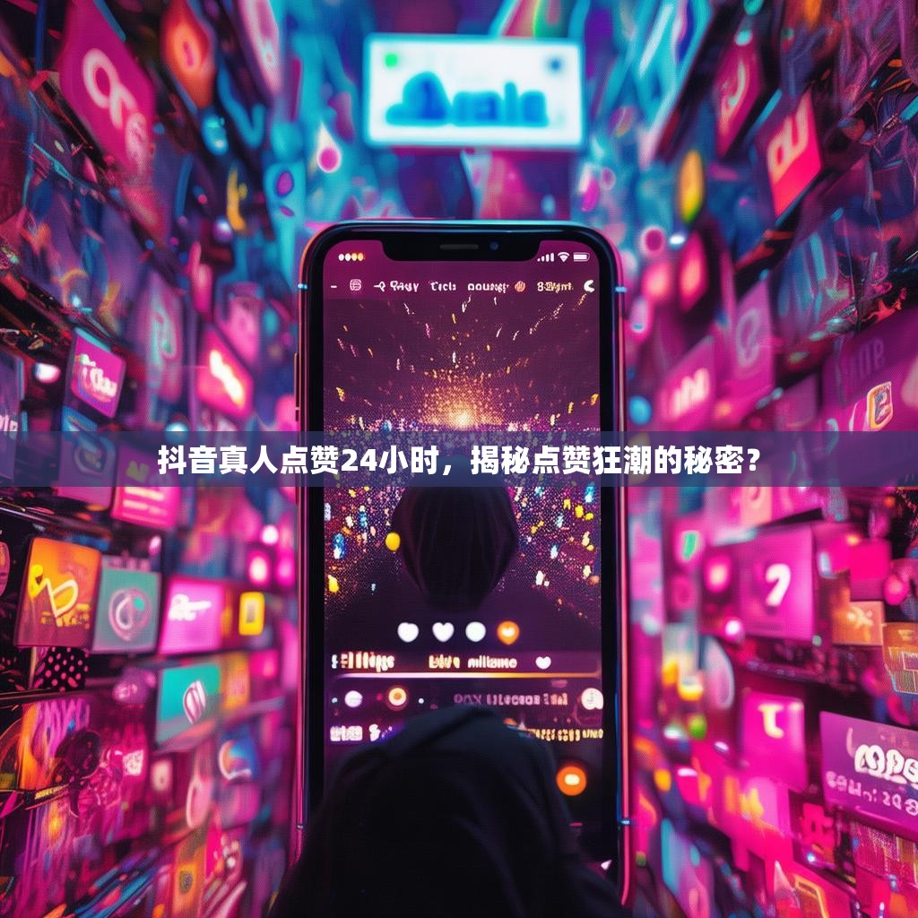 抖音真人点赞24小时，揭秘点赞狂潮的秘密？