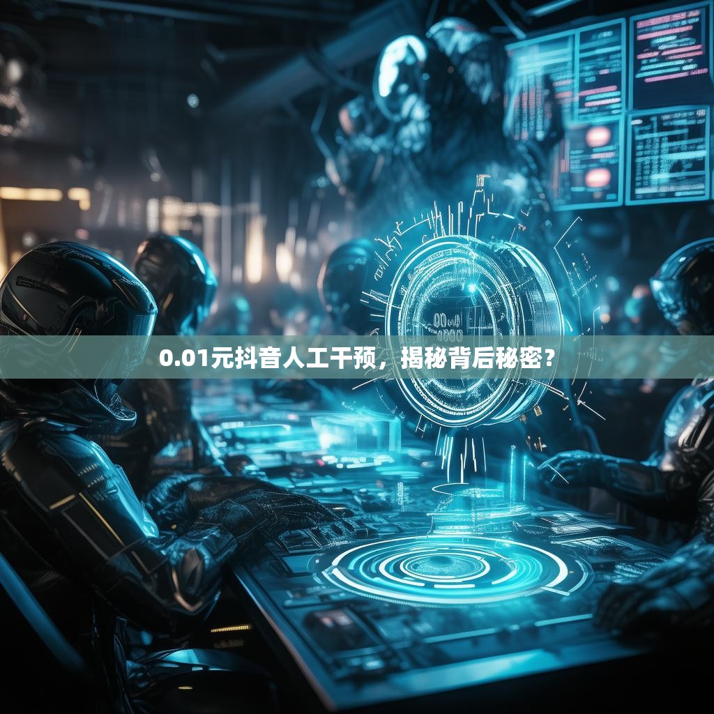 0.01元抖音人工干预，揭秘背后秘密？