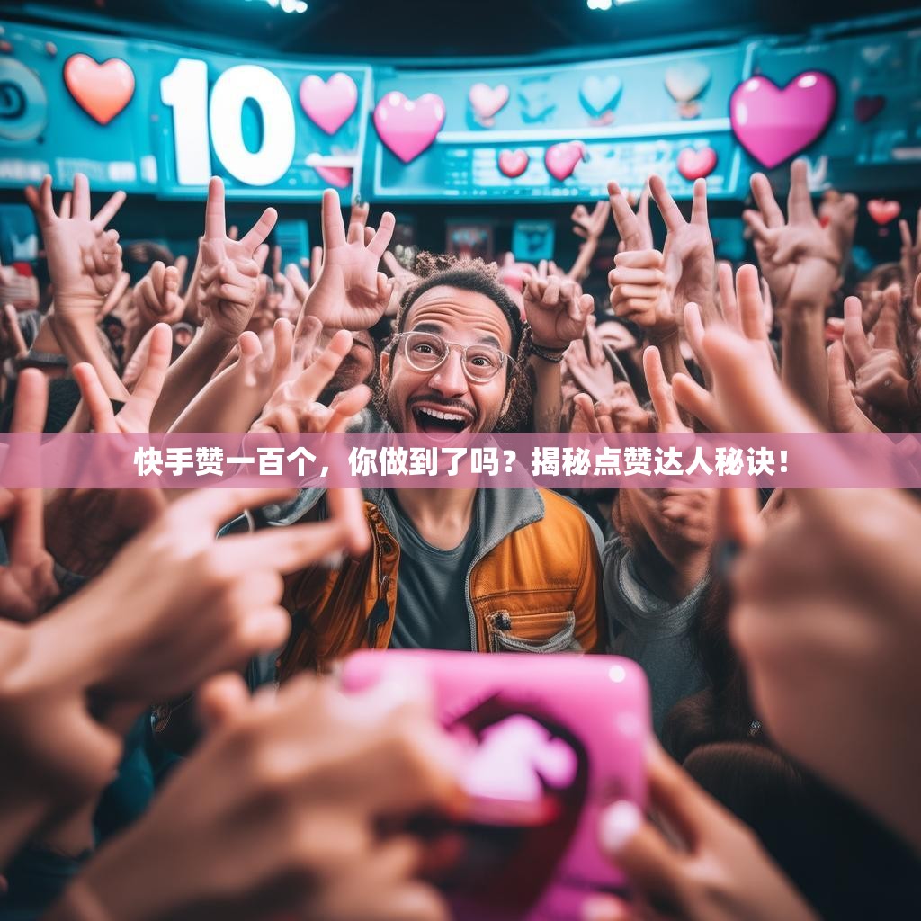 快手赞一百个，你做到了吗？揭秘点赞达人秘诀！