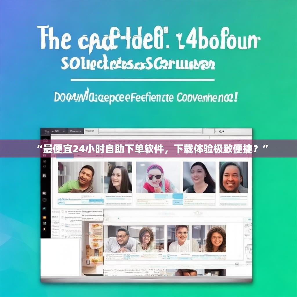 “最便宜24小时自助下单软件,下载体验极致便捷?”
