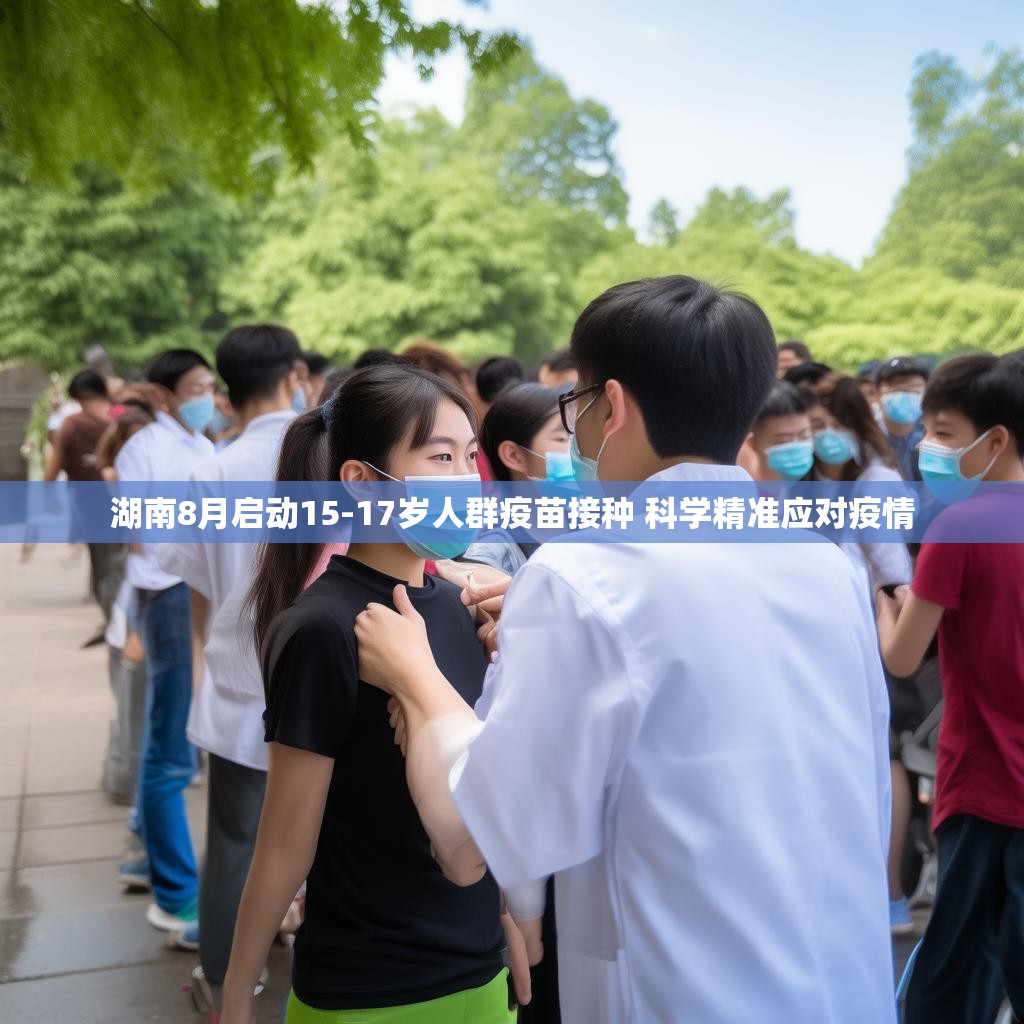 湖南8月启动15-17岁人群疫苗接种 科学精准应对疫情