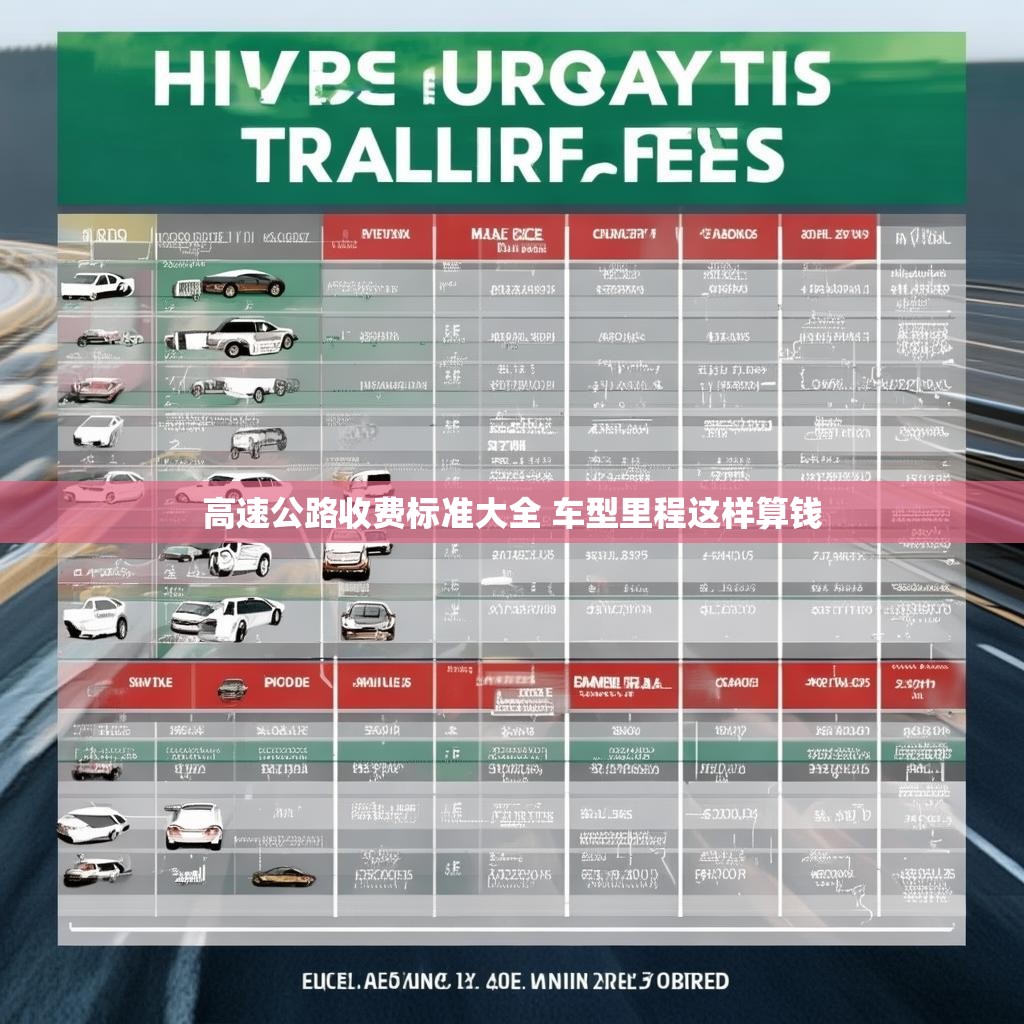 高速公路收费标准大全 车型里程这样算钱