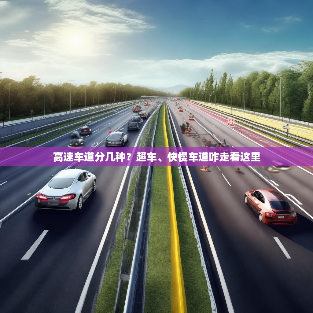 高速车道分几种？超车、快慢车道咋走看这里