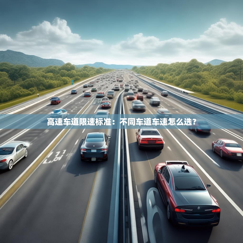 高速车道限速标准：不同车道车速怎么选？