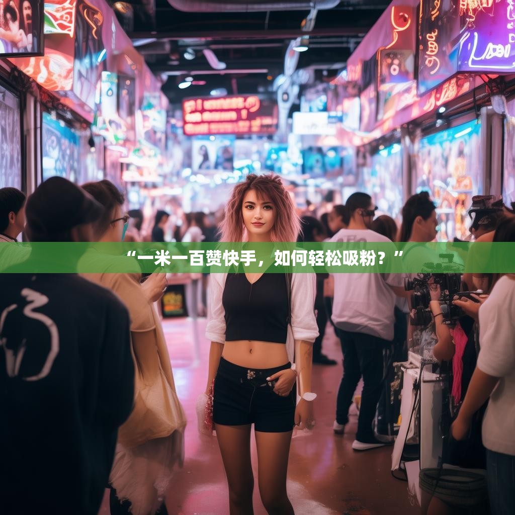 “一米一百赞快手，如何轻松吸粉？”
