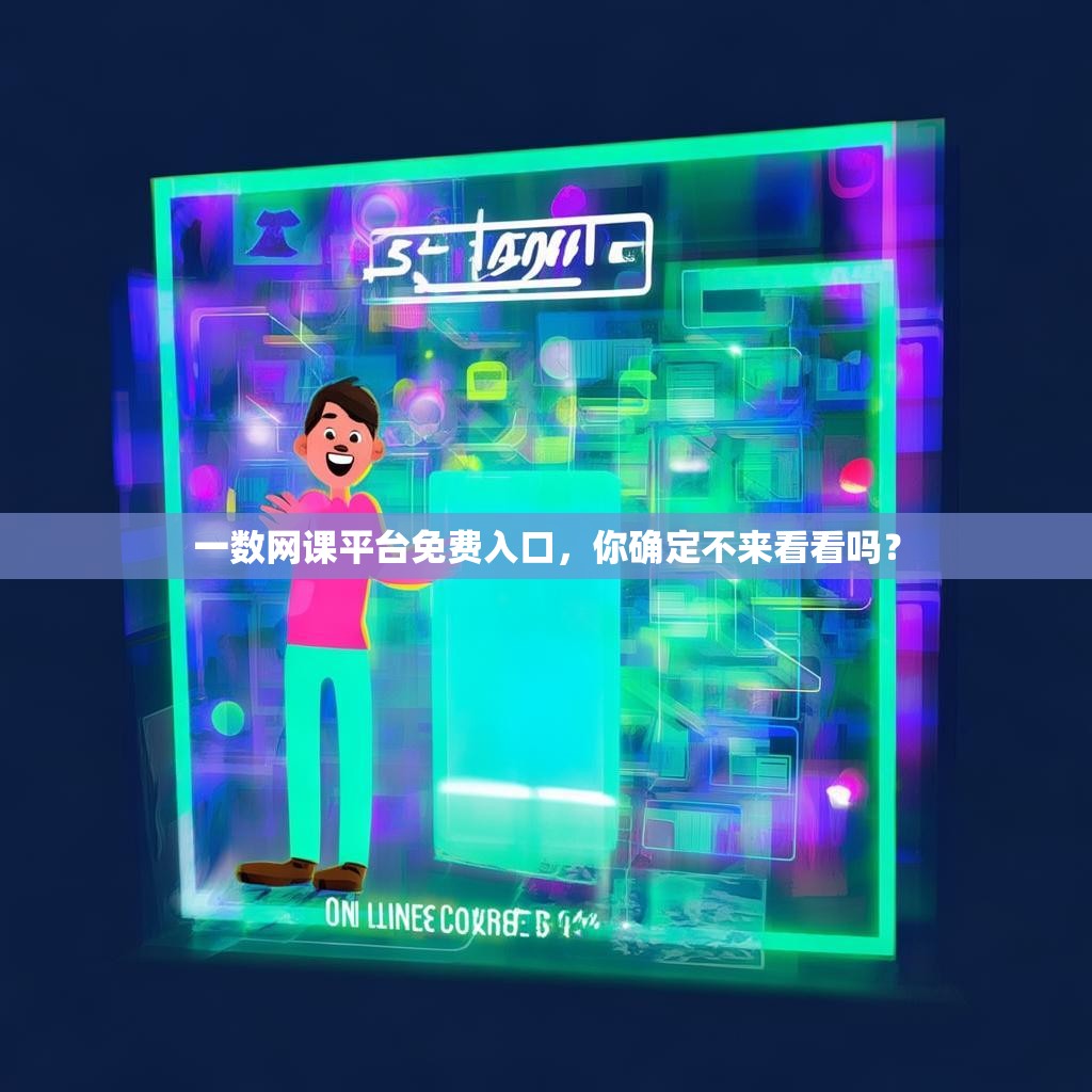 一数网课平台免费入口，你确定不来看看吗？
