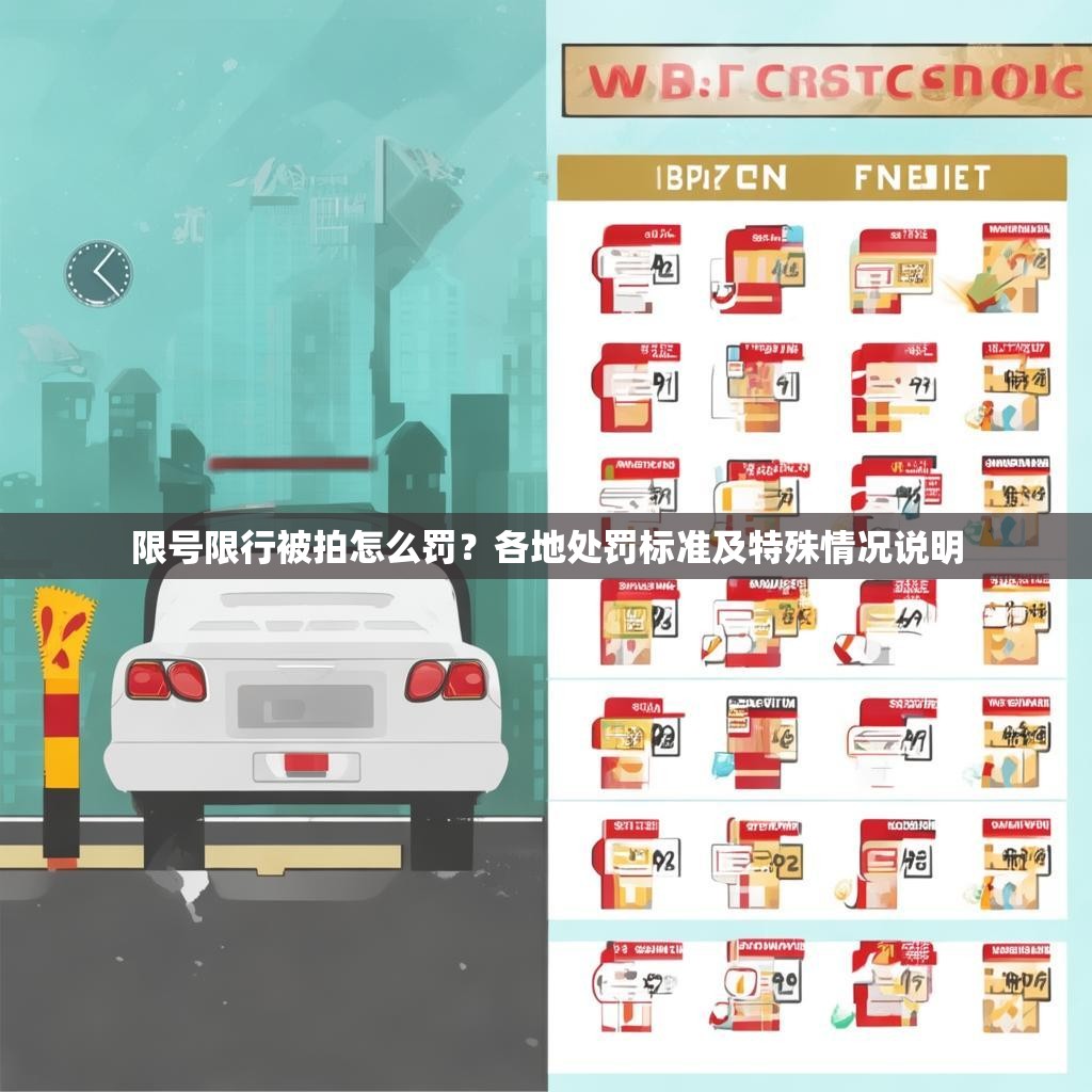 限号限行被拍怎么罚？各地处罚标准及特殊情况说明