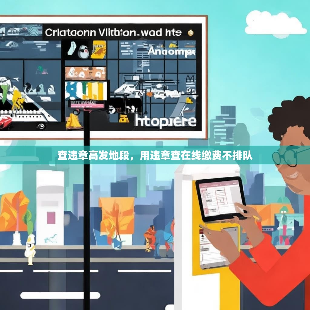 查违章高发地段，用违章查在线缴费不排队