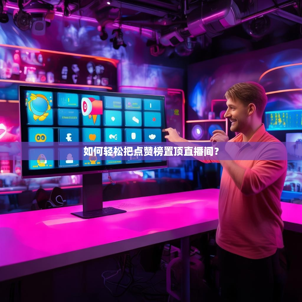 如何轻松把点赞榜置顶直播间？