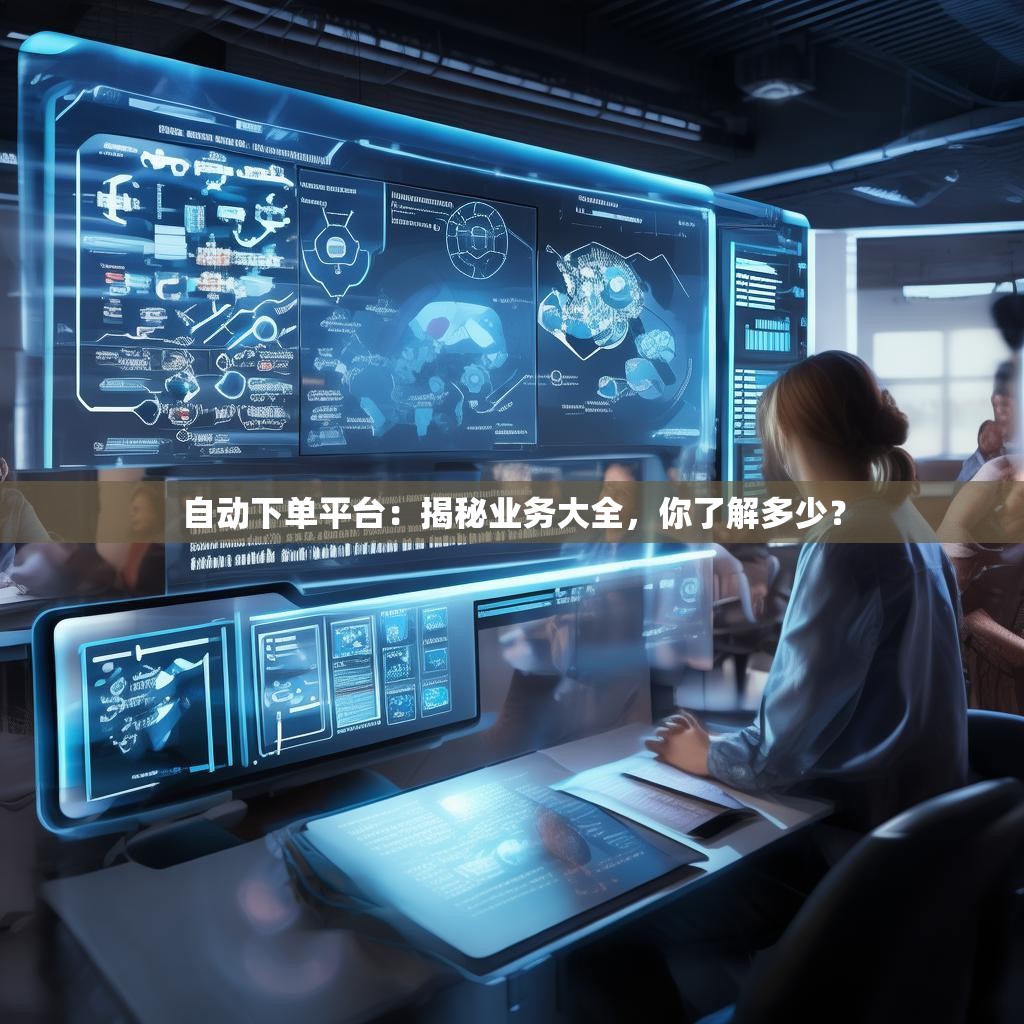 自动下单平台:揭秘业务大全,你了解多少?