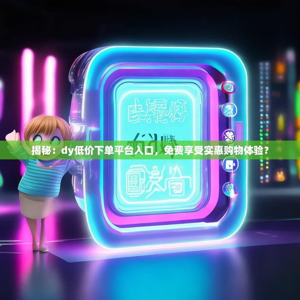 揭秘：dy低价下单平台入口，免费享受实惠购物体验？