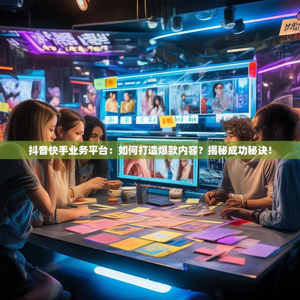抖音快手业务平台:如何打造爆款内容?揭秘成功秘诀!
