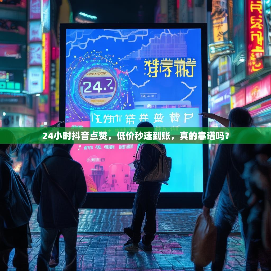 24小时<strong><mark>抖音</mark></strong>点赞，低价秒速到账，真的靠谱吗？