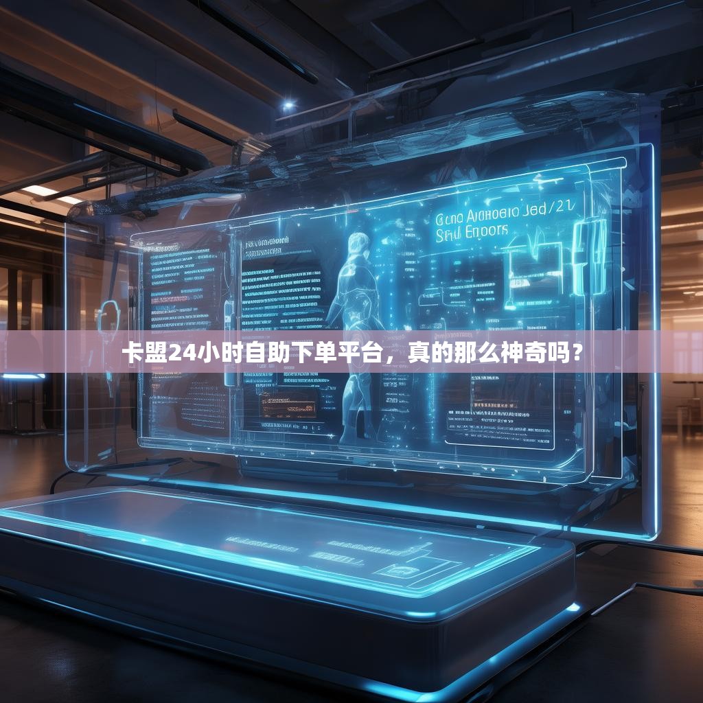 卡盟24小时自助下单平台,真的那么神奇吗?