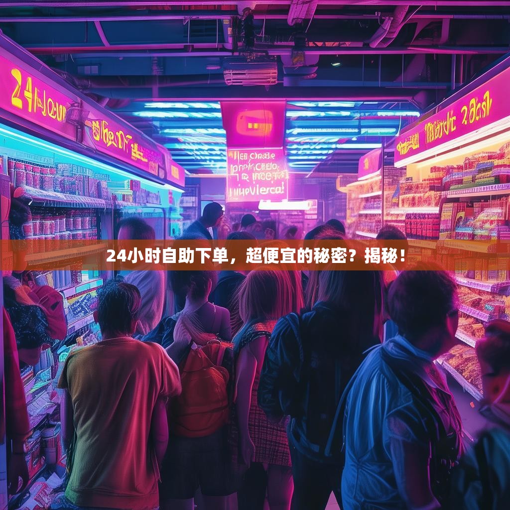 详细阅读:24小时自助下单,超便宜的秘密?揭秘! 24小时自助下单,超便宜的秘密?揭秘!